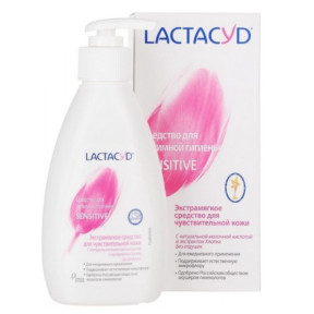 Средство для интимной гигиены Lactacyd Нежный с дозатором 200 мл